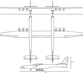 illustration de Stratolaunch Systems