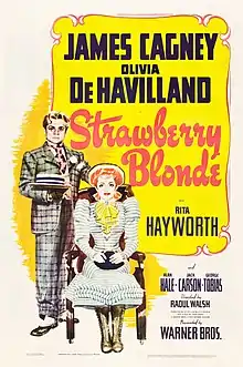 Description de l'image Strawberry Blonde (1941 film poster).jpg.