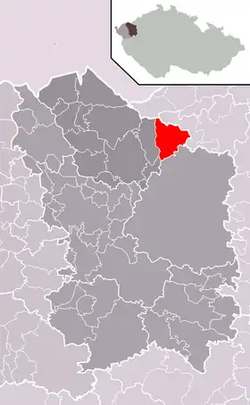 Localisation de Stráž nad Ohří