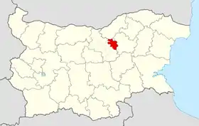 Localisation de Strajitsa
