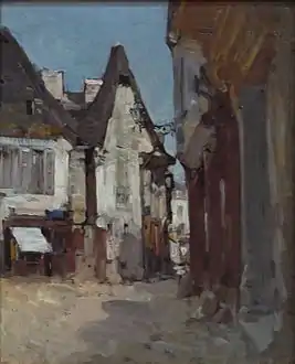 Carrefour à Vitré, 1876-1886