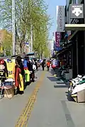 Une rue d'Itaewon