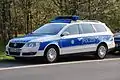 Volkswagen Passat break de la police fédérale allemande