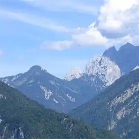 Vue du Stripsenkopf (sur la gauche).