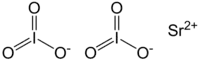 Image illustrative de l’article Iodate de strontium