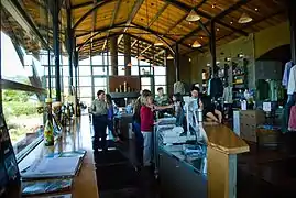 Caveau de dégustation, Alexander Valley, Californie