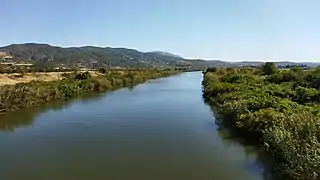 Le fleuve près d'Amphipolis.