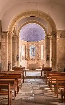 Intérieur de l'église.