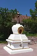 La Stupa de la compassion à la ferme Graine-Champ.