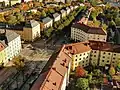 Croisement de Sturenkatu et Mäkelänkatu.