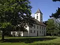 L'église protestante à Stutensee-Friedrichstal