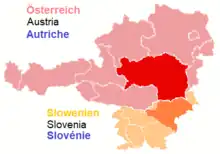 La Styrie en Autriche et en Slovénie