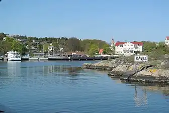 Styrsö Bratten vue de la mer