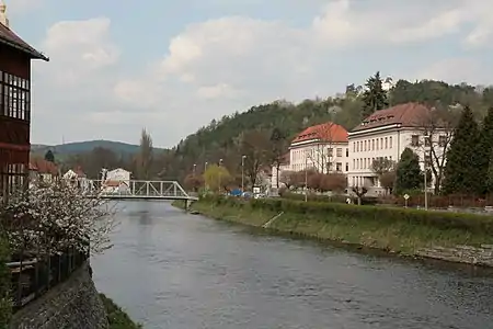 La rivière Otava à Sušice.