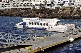 Le SubCat à Puerto del Carmen (îles Canaries) en 2002.