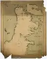 US Coast & Geodetic Survey Manila Office nautical chart #4254 Subig (Subic) Bay, Luzon, Philippines, 1902.