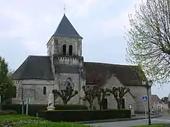 vue générale d'une église romane