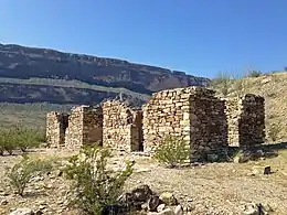 Ruines du Rancho Estelle.
