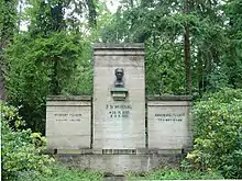 Tombe de Murnau au cimetière Sud-Ouest de Stahnsdorf