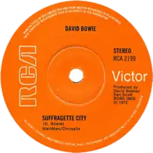 Description de l'image Suffragette City by David Bowie UK vinyl single.png.