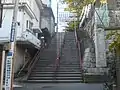 Escaliers du sanctuaire de Suga.