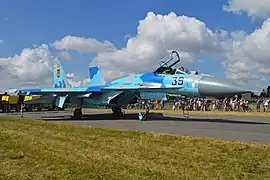 le 39 bleu en 2013, Radom air show.