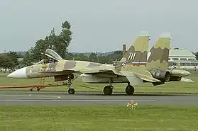 Le démonstrateur technologique Su-37.