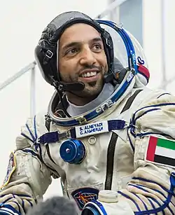 Sultan Al Neyadi au centre d'entraînement des cosmonautes Youri-Gagarine le 29 août 2019.
