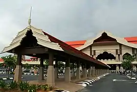 Entrée de l'aéroport