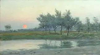 Sunlight (Setting Sun), 1900, Brigham Young University Museum of Art (en)