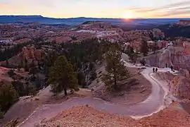 Autre panorama à Sunrise Point. Novembre 2018.