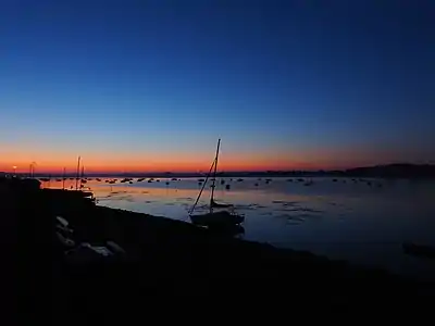 Coucher de soleil depuis l'ancien Moulin