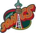 Logotype des SuperSonics (1995-2001)