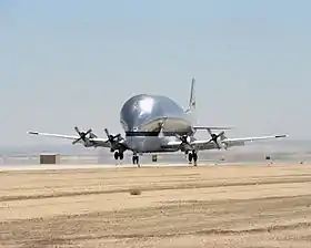 Le dernier Super Guppy en service est utilisé par la NASA.