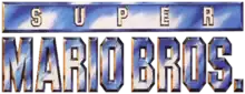 Description de l'image Super Mario Bros 1993 logo.webp.