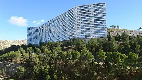 La Rouvière (Bâtiment E) à Marseille.
