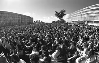 La Superfrancofête sur le campus de l'Université Laval