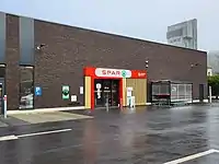 Supermarché Spar à Ressaix (Belgique).
