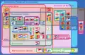 Diagramme d'Euler représentant une situation réelle, à savoir les relations entre les différentes organisations européennes supranationales. (Version cliquable)