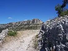 Chemin « du souvenir » à Mérindol (2005)