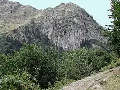 Sur le sentier menant à Auloueilh