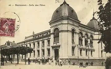 La salle des fêtes.