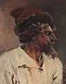 Strelets roux au chapeau, 1879, galerie Tretiakov.