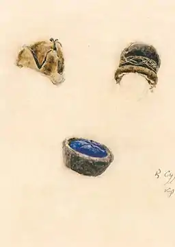 Chapkas d'hiver (1889—1890, Musée d'État des Beaux-Arts de Krasnoïarsk-Vassili Sourikov)