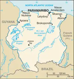Description de l'image Suriname-CIA WFB Map.png.