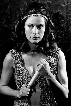 Susan Clark en 1972 dans le rôle de Lady Macbeth.