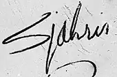 signature de Sutan Sjahrir