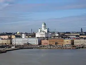 L'hôtel de ville d’Helsinki.