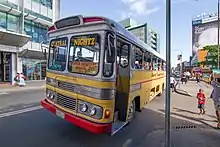 Ligne d'autobus à Suva