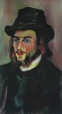 Portrait d'Erik Satie (1893), huile sur toile, Paris, musée national d'Art moderne.